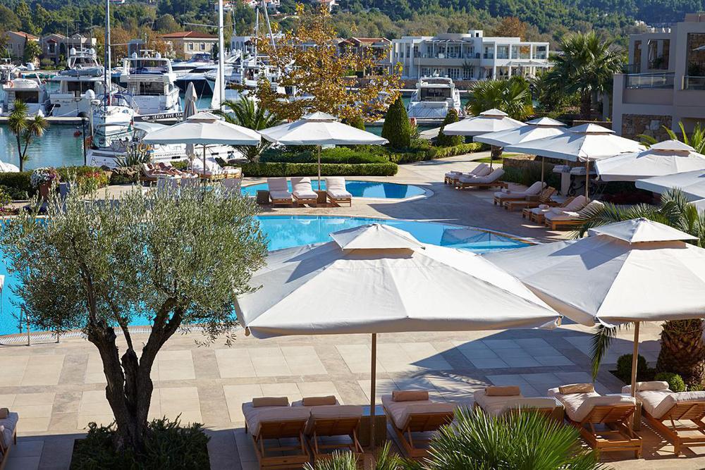 Sani Asterias Hotel Buitenkant foto