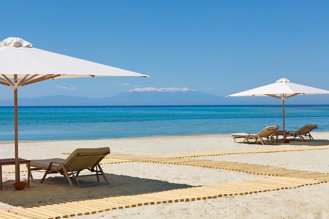 Sani Asterias Hotel Buitenkant foto