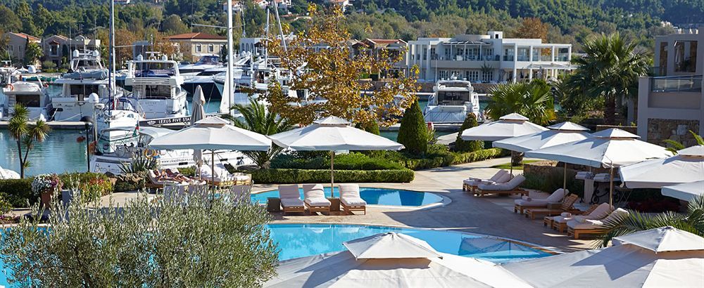 Sani Asterias Hotel Buitenkant foto